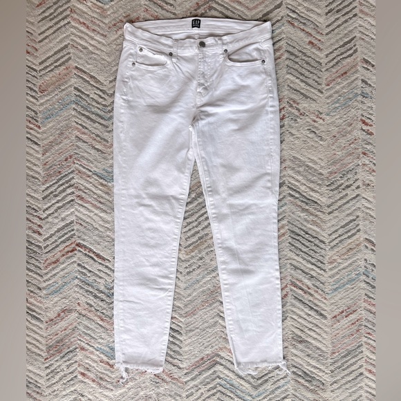 GAP Raw Hem Skinny Jeans- 4/27 Regular - Picture 3 of 7
